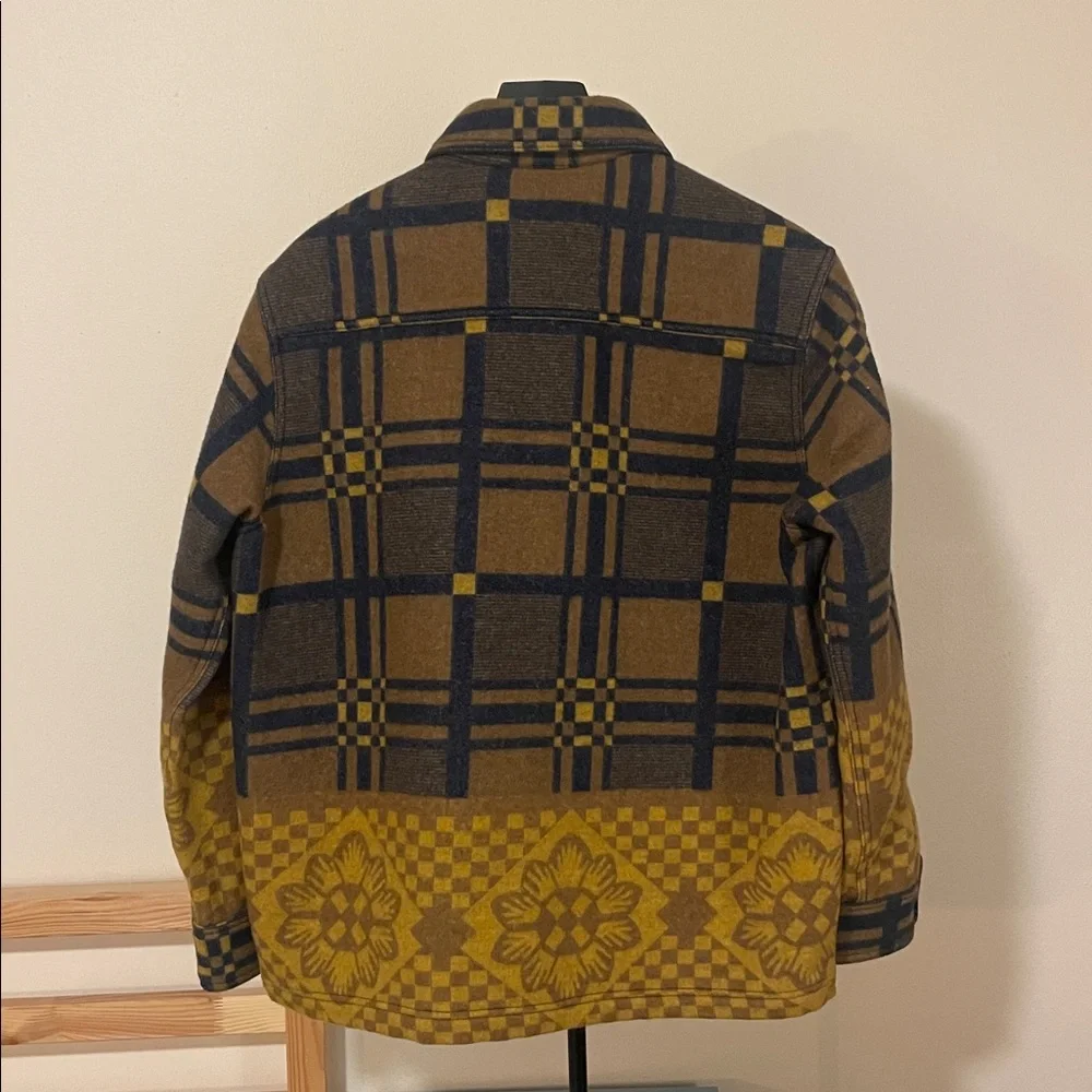 Women’s blanket wool overshirt size medium - Picture 5 of 8